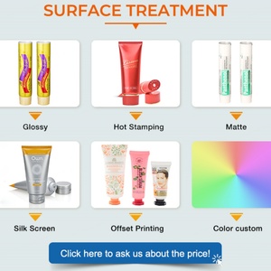 หลอดบรรจุภัณฑ์เครื่องสำอางเปล่าขายดี หลอดพลาสติกเครื่องสำอาง 60 มล. 80 มล. รับผลิตแบบ OEM ODM หลอดครีมบำรุงผิว - Product Image 4