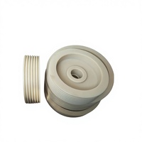 Roue à gorge en V en nylon, rouleau en nylon, roue à roulement, pièces plastiques personnalisées – Fournisseur d'usine