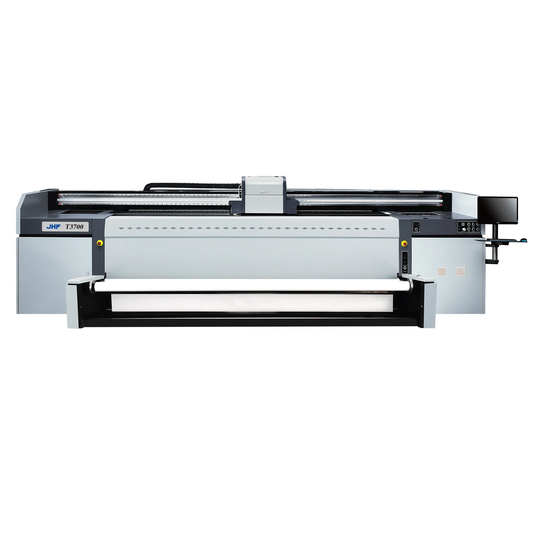 JHF-impresora textil de poliéster, impresora de sublimación de 3,2 m, cabezal de impresión Ky de 8 cabezales, trazador de alta velocidad