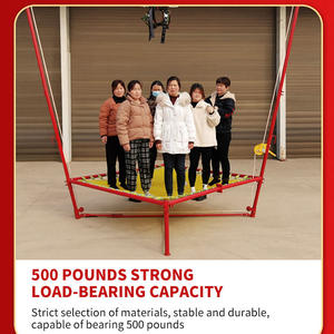 屋外遊園地安全調整可能キッズバンジートランポリンハーネスプロの娯楽機器 - Product Image 6