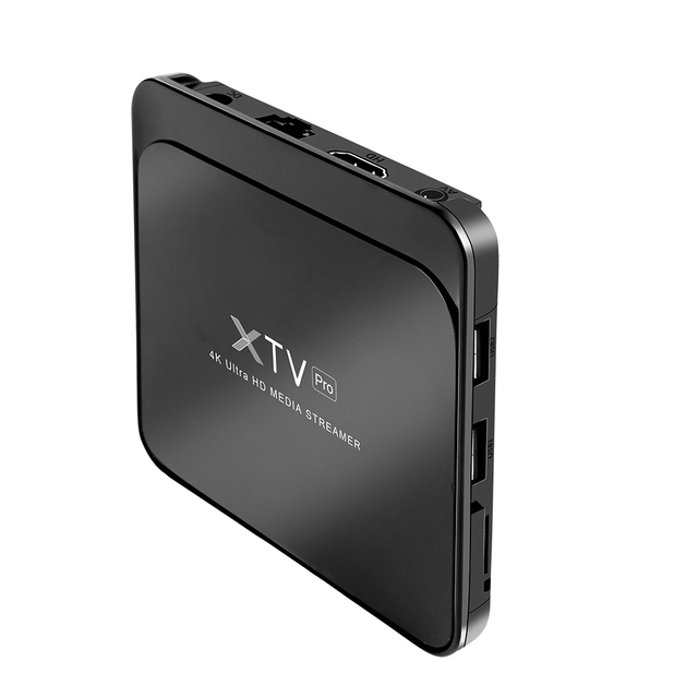 Newest XTV Pro Tv Box Amlogic S905X3 Android 9.0 XTV Pro  Dual WiFi 4K Smart TV Box Support Mytvonline