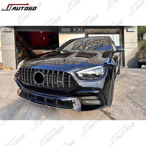 Kit de carrocería de conversión de modificación automática para <span class=keywords><strong>mercedes</strong></span>-<span class=keywords><strong>benz</strong></span> W212 Clase <span class=keywords><strong>E</strong></span> 2009-2017 actualización a W213 2021 E63S AMG parachoques trasero delantero - Product Image 3