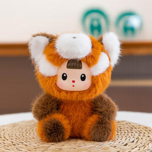 Juguetes de Peluche de Animales Adorables con Fragancia, Compañeros de Mesa, Dun Dun Paradise, Elefante, Zorro, Capibara, Pingüino, Algodón PP, 31-50 cm, Venta al por Mayor - Product Image 6