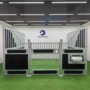 Kits de Barns Préfabriqués Robustes en Acier Galvanisé pour Écuries de Chevaux Renforcées, Abri Extérieur pour Chevaux, Utilisation en Centre Équestre - Product Image 6
