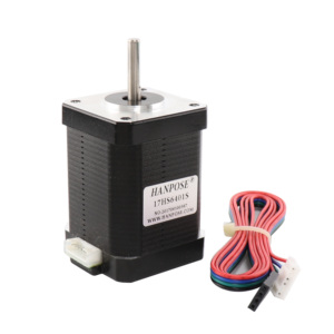 HANPSOE Motor 70Ncm 1.7A <span class=keywords><strong>60mm</strong></span> 17HS6401S <span class=keywords><strong>Nema</strong></span> <span class=keywords><strong>17</strong></span> Motor paso a paso alto par bajo ruido para sistema de fresado CNC <span class=keywords><strong>Nema</strong></span> 42 Stepper Moto - Product Image 1