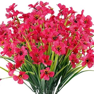 Césped Artificial Violeta de Plástico al por Mayor, Simulación de Vegetación para Decoración de Jardín, Patio y Paisajes Exteriores - Product Image 5