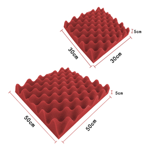 โฟมอะคูสติกสีชมพูกันเสียง80% กันเสียงรบกวนหนา4ซม. รูปทรงลังไข่มีคุณภาพสำหรับมืออาชีพ - Product Image 3