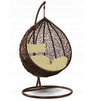 Daijia-Hamac suspendu, hamac en rotin doré de luxe, chaise balançoire suspendue