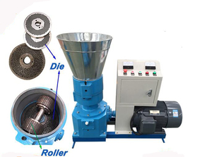 High Quality Poultry <b>Feed</b> Pellet Making <b>Machine</b> Fish Chicken Electric <b>Feed</b> Pellet <b>Machine</b> Cattle <b>Feed</b> Pellet for Sale - Product Image 4