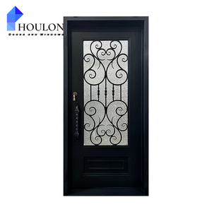 Centros de Retiro de Bienestar, Puerta de Hierro Forjado, Puerta de Entrada Tranquila Inspirada en el Zen - Product Image 5