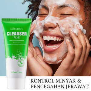KORMESIC ได้รับการรับรองจาก Bpom น้ำหนัก 100 กรัม ขายส่ง ผลิตภัณฑ์ทำความสะอาดผิวหน้า ช่วยเติมความชุ่มชื้น ปรับผิวกระจ่างใส ควบคุมความมัน <span class=keywords><strong>ลด</strong></span><span class=keywords><strong>สิว</strong></span> สำหรับผู้หญิง - Product Image 4