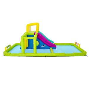<span class=keywords><strong>Bestway</strong></span> 53387 H2OGO! Parc aquatique <span class=keywords><strong>gonflable</strong></span> pour enfants, grand terrain <span class=keywords><strong>de</strong></span> jeu extérieur <span class=keywords><strong>de</strong></span> 2.65 m, piscine <span class=keywords><strong>de</strong></span> Rafting pour enfants - Product Image 2