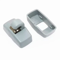 Clip de fixation pour pare-soleil de voiture, support de miroir de maquillage, crochet de pare-soleil compatible avec Audi, Volkswagen et Skoda 3B0857561B