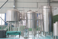 Équipement de brassage de bière chauffé à la vapeur, équipement de brassage de bière et de vin, équipement de brassage artisanal