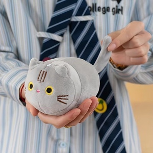Linda Muñeca de Gato, Muñeca de Gato Suave, Almohada de Dibujos Animados, Juguete de Peluche de Gato Redondo, Almohada de Gato, Adecuada para Colocar en Muebles - Product Image 4