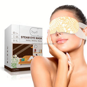 Zalie Care 12 pièces masque pour les yeux chaud à la vapeur douce auto-chauffante soulage la fatigue oculaire cernes et gonflement pour le <span class=keywords><strong>syndrome</strong></span> des yeux secs - Product Image 1