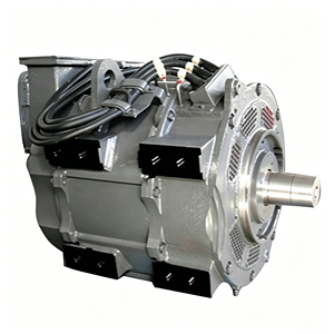 มอเตอร์รถไฟสามเฟส 50Hz AC สำหรับรางรถไฟหลัก รุ่น YJ90A1 YJ85A YJ116A YJ170A สำหรับรถจักรบรรทุกสินค้า ซีรีส์ HXD รุ่น YJ85A - Product Image 2