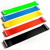 Banda de Resistencia de Látex X-Light para Fisioterapia y Culturismo, 5 lb, Mini Banda de Yoga en Bucle, Set de Correas para Rehabilitación de Hombros y Activación de Articulaciones
