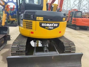 Mini-excavatrice sur chenilles Komatsu PC78US, 6 tonnes, compacte, pour travaux de terrassement et réparations municipales - Product Image 6