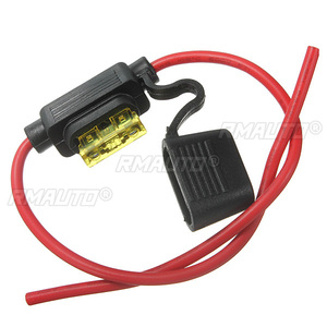 Porte-fusibles en ligne pour voiture 6V 12V 24V, étanche, pour fusibles à lame standard 10/15/20/30A - Product Image 6