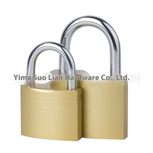 Candado de hierro con llave de una palabra de desbloqueo directo de 32mm, candado de seguridad de tamaño pequeño con Material de acero inoxidable, candado pequeño de acero de cobre - Product Image 4