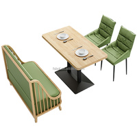 Combinaison de table et chaise, meubles de restaurant, café, café, bistrot, zone commerciale, nouveau modèle,