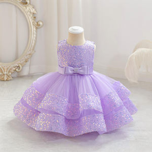 Ropa de bebé nueva al por mayor, vestido para niños, diseños de imágenes, vestido pequeño para niña, vestido de fiesta de primer cumpleaños - Product Image 6