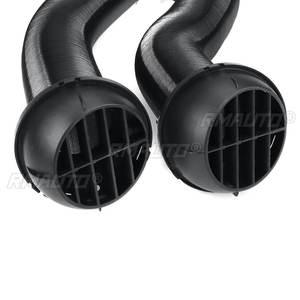 2 ensembles de conduites d'air de 60 mm pour chauffage de stationnement diesel, sortie d'aération + valve de régulation universelle en Y pour échappement - Product Image 5