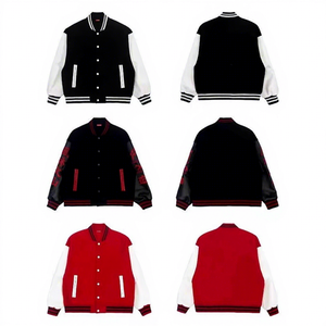 Chaqueta de Béisbol de Invierno, Nueva, Personalizada, para Hombre y Mujer, Estilo Hip Hop Urbano, Gruesa, Resistente al Viento, con Bordado Frontal - Product Image 3