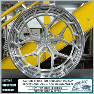 ล้อฟอร์จสั่งทำพิเศษ LC3 LC3-01T แบบ 3 ชิ้น ขนาด 20-22 นิ้ว 5x112 5x120 สำหรับ M3 M4 RS6 Mercedes AMG ปรับแต่งพิเศษ - Product Image 6