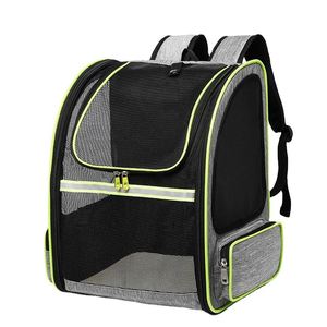 Sac à dos pour animaux de compagnie respirant et portable, personnalisable en usine BSCI, idéal pour les voyages en plein air, léger, pour chat et chien. - Product Image 1