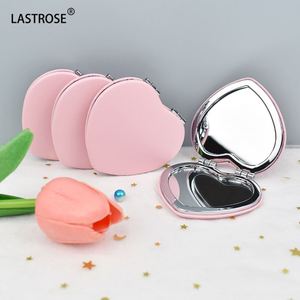 Wholesale Portable Magnification PU <b>Makeup</b> Mirror for Purse,pocket,travel Vendor Promotional Gift Private Label Make up Mirror - Product Image 5