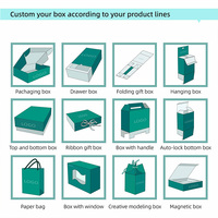 Caja de Cartón Corrugado de Lujo Reciclable para Regalos de Navidad, Colorida, Tamaño Personalizado, Resistente, para Juguetes, Zapatos, Ropa Interior, Embalaje para Envíos