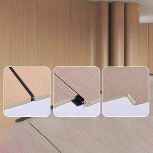 高級デザインフレキシブル装飾炭素繊維壁パネルスレートシート竹木炭ベニヤPVC壁パネル & ボード - Product Image 4