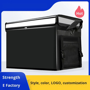 Caja Térmica de Cuero de Lujo de 23L para Entrega de Comida, Equipo para Repartidores, Compatible con Bolsas de Hielo, para Entrega de Pasteles/Pizzas Grandes/Pequeñas - Product Image 5