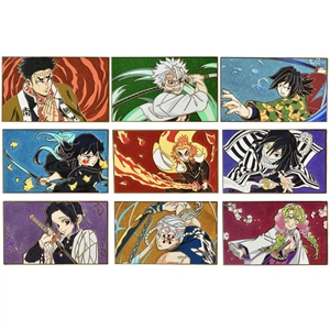 9 Nuevos Diseños de Insignias de Metal Cloisonné de Anime Demon Nine Hashira de Alta Calidad de 6 cm, Artesanía en Metal para Decoración de Mochilas y Ropa - Product Image 1