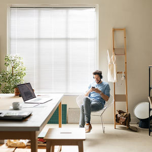 Persianas de ventana ZSHINE, persianas venecianas, Manual, tamaño personalizado, persianas de ventana horizontales, persianas inalámbricas para el hogar, oficina, Hotel - Product Image 4