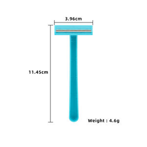 D206 toptan ucuz e n e n e n e n e n e n e n e n e n e bıçak özel etiket tek kullanımlık emniyet tıraş jileti - Product Image 2