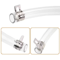 Kit de 80 colliers de serrage à ressort Mn65, revêtement Dacromet, qualité marine, résistants à la corrosion, pour fixation de tuyaux et flexibles