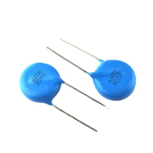 High-Voltage Power 222K 20KV Bule Ceramic Capacitor 10% Free Sample