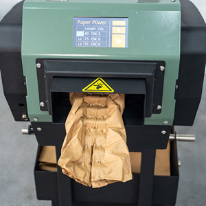 Machine à coussinets en papier kraft, machine de remplissage de vide, solution d'emballage, réduction de l'emballage plastique, NP-EC380, écologique - Product Image 3