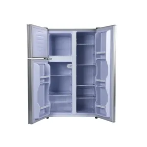 2022 vendite calde compressore DC 125L frigorifero ad energia solare di piccole dimensioni per mini frigorifero per hotel per uso domestico BCD-125T