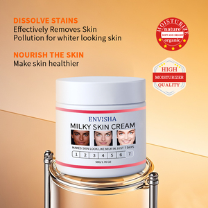 Crème éclaircissante pour le visage à base <span class=keywords><strong>de</strong></span> plantes douces Private Label Pearl 50g pour éliminer les taches brunes, hydrater la peau, soin naturel sans parfum - Product Image 3