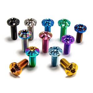 Titan Lớp 5 PVD kết thúc M6 xe máy phanh đĩa vít hợp kim bu lông ốc vít - Product Image 3