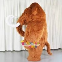 Costume de mascotte gonflable de mammouth gonflable de 2 mètres d'espèces anciennes pour adultes