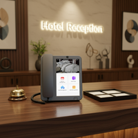 Téléphone vidéo IP d'entreprise pour chambre d'hôtel avec carte SIM HA03 Android sans fil LAN écran 8'' fixe vidéo professionnel de bureau intelligent