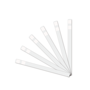 Bandelettes de <span class=keywords><strong>test</strong></span> à deux pôles pour nitrites dans l'eau (0-5 <span class=keywords><strong>ppm</strong></span>) et nitrates (0-50 <span class=keywords><strong>ppm</strong></span>), flacon de 100, certifiées CE, durée de conservation de 2 ans - Product Image 2