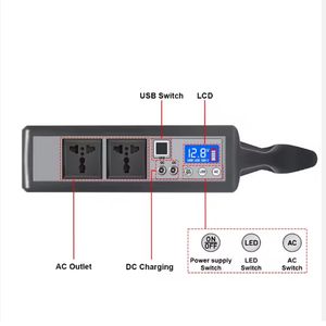 YILI 300W Station <span class=keywords><strong>solaire</strong></span> portable onduleur à onde sinusoïdale pure batterie lithium-ion contrôleur MPPT démarreur de saut Port RV voiture/hors réseau - Product Image 2