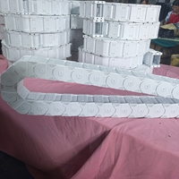 Cadena Portacables de Transmisión Tipo Puente Cerrado Yodel de Alta Carga, Circular CNC 35*75, para Escritorio de Oficina