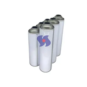 Toptan boş aerosol metal teneke kutu 60mm dış kaplama otomatik sprey boya boş teneke kutu teneke kutu